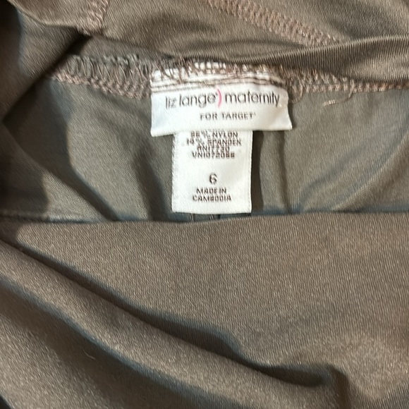 Liz Lange Maternity dark Green pants - Picture 4 of 4